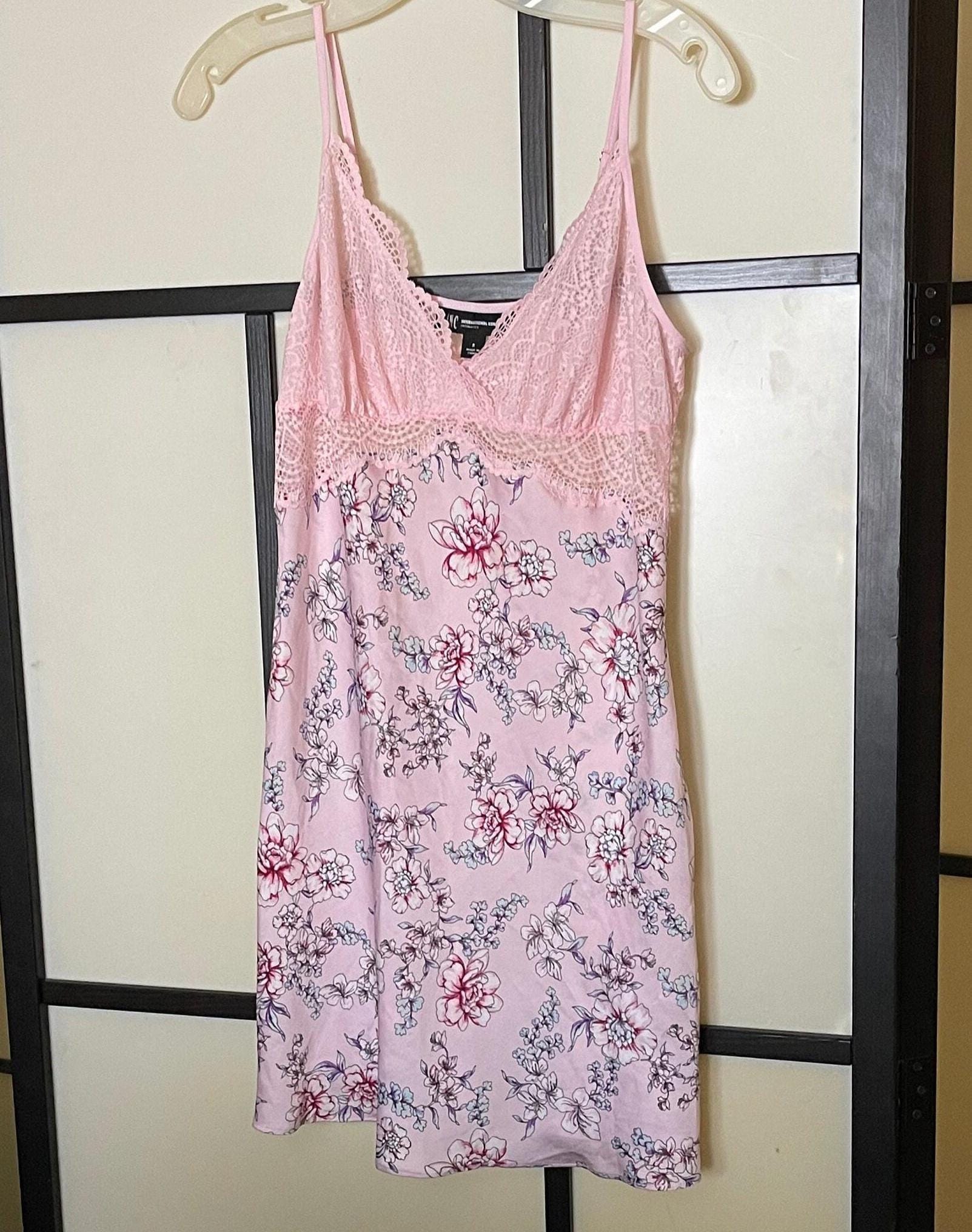 Vintage INC International Intimates Night Gown. Sexy, Size Small Pink ...