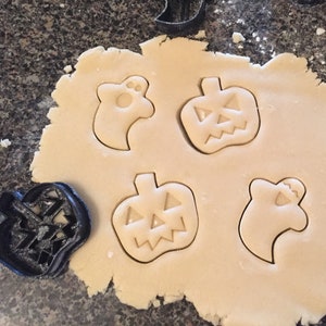 Pumpkin and ghost cookie cutter set SMALL