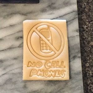 No Cell Phones Gilmore Girls Cookie Cutter