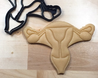 Cortador de galletas Uterus 3D impreso
