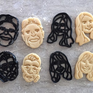 Custom Face Cookie Cutters