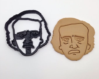 Cortador de galletas Edgar Allan Poe