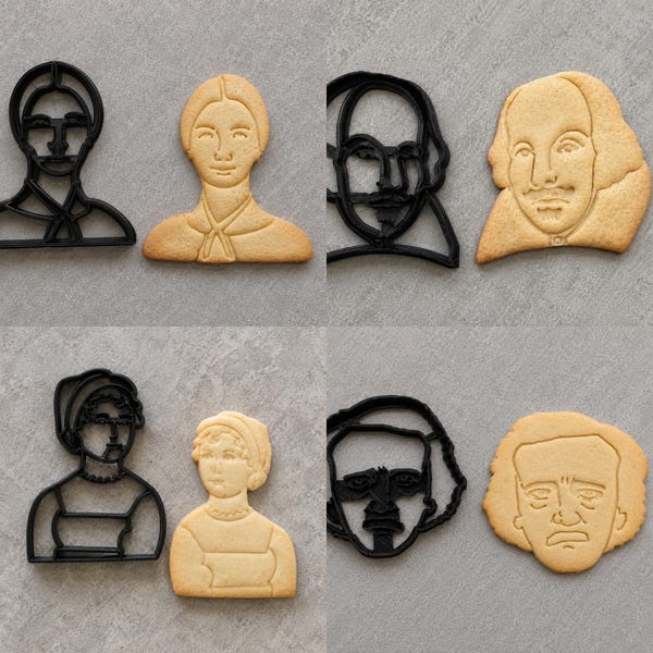 Literary Combo Cookie Cutter Set
