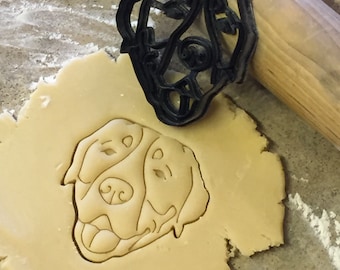 Cortadores de galletas personalizados con retratos de mascotas