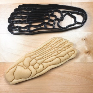 Foot Bones Cookie Cutter 3D Printed