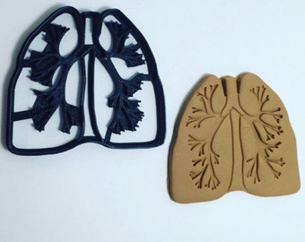 Pulmones cortador de galletas 3D impreso