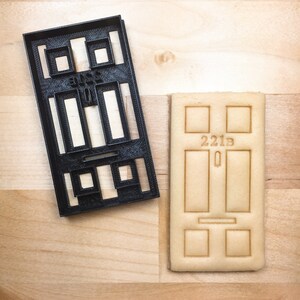 Door Cookie Cutter NO NUMBERS