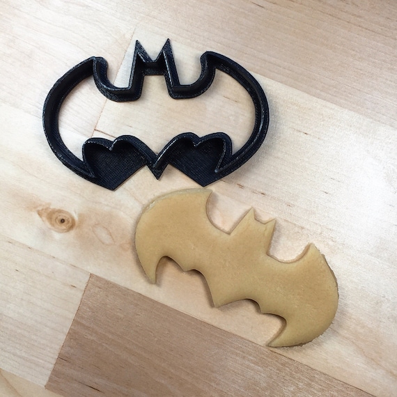3D Printed Batman cookie cutter 3 1/2 inches wide | Etsy