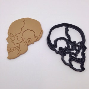Anatomical Skull Cookie Cutter 3D Printed