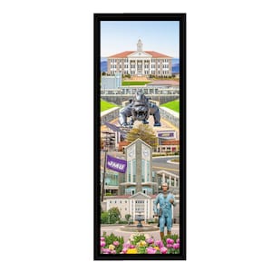 JMU Art Print – James Madison University Wall Decor for Alumni & Students, JMU Prints