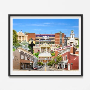 Salem Print, Salem, Virginia Print, Roanoke County