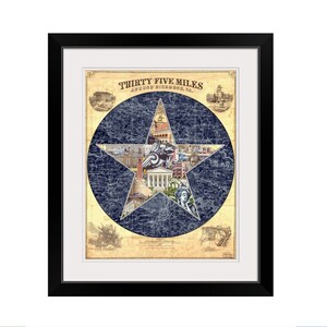 Richmond Collage, Richmond Print, Richmond, Virginia Print,