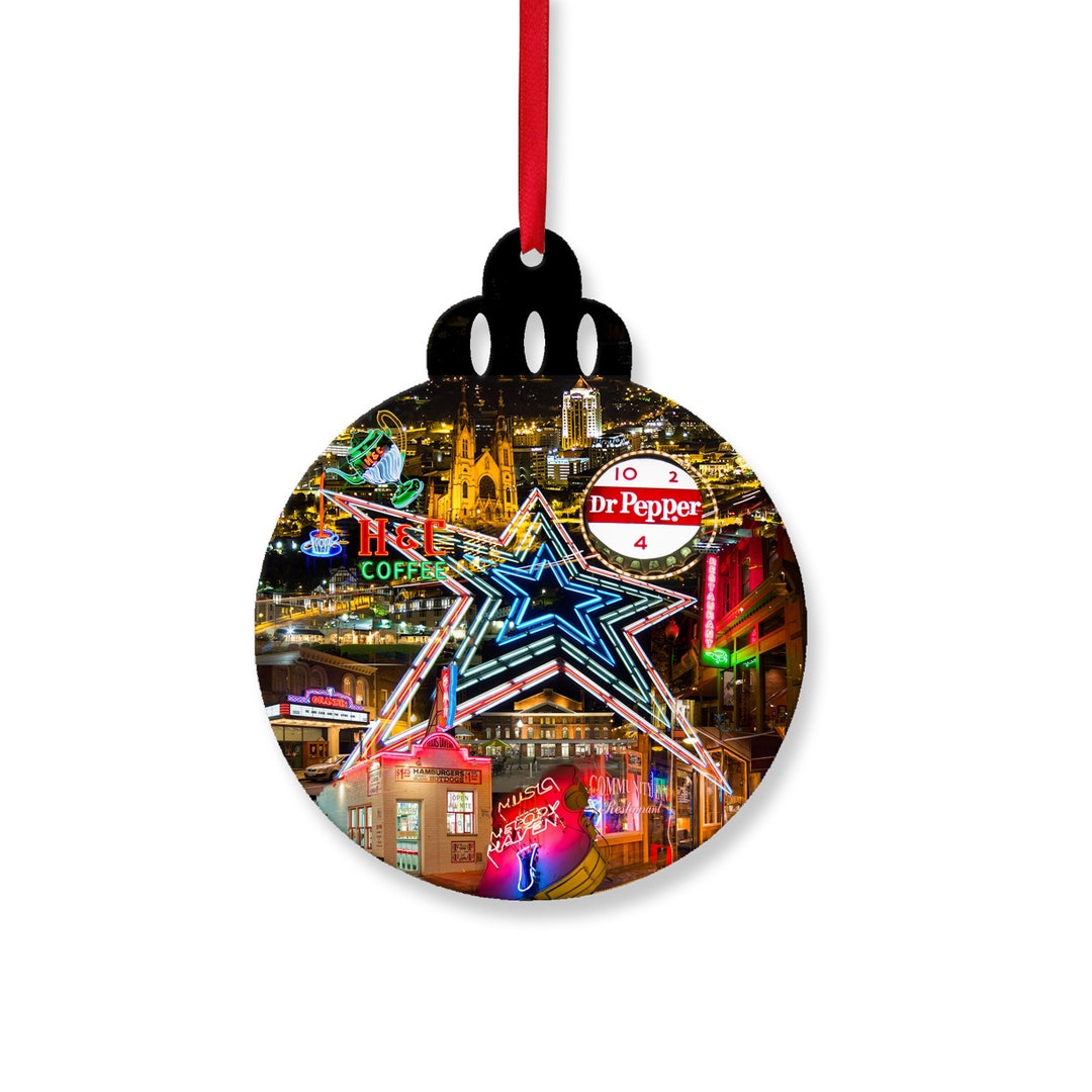 Roanoke Wood Ornament, Roanoke Ornament, Star City Ornament, Roanoke Etsy