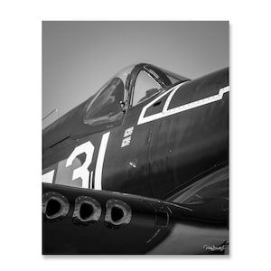 Corsair, FG-1D Corsair,  Air Craft Wall Decor, Military Gift, Airplane Print, Air Craft, Military Aircraft, Vintage Aircraft