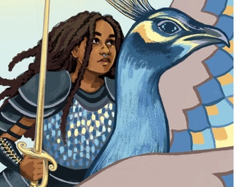 Knight of Swords - Tarot Art Print