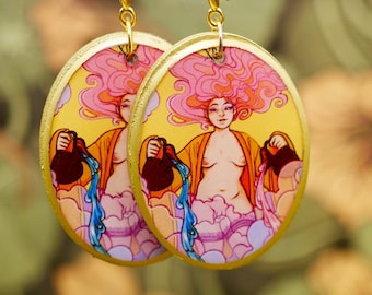 Temperance - Tarot Earrings