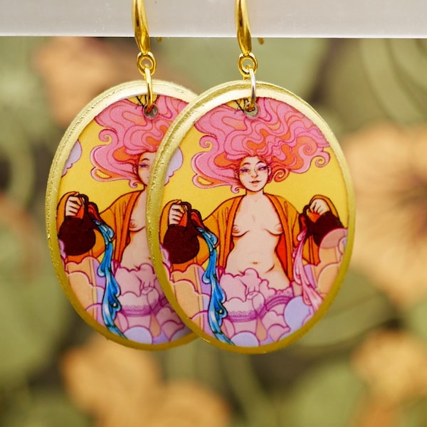 Temperance - Tarot Earrings