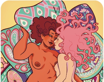 The Lovers: grote A3-afdruk