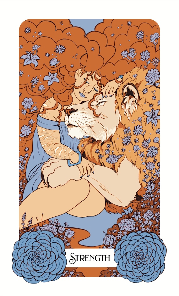Strength - Tarot Art Print