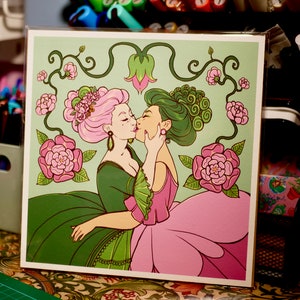 Kiss - Sapphic Art image 2