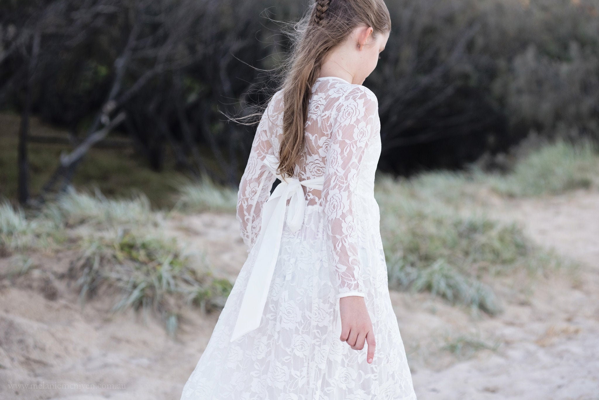 boho christening dress