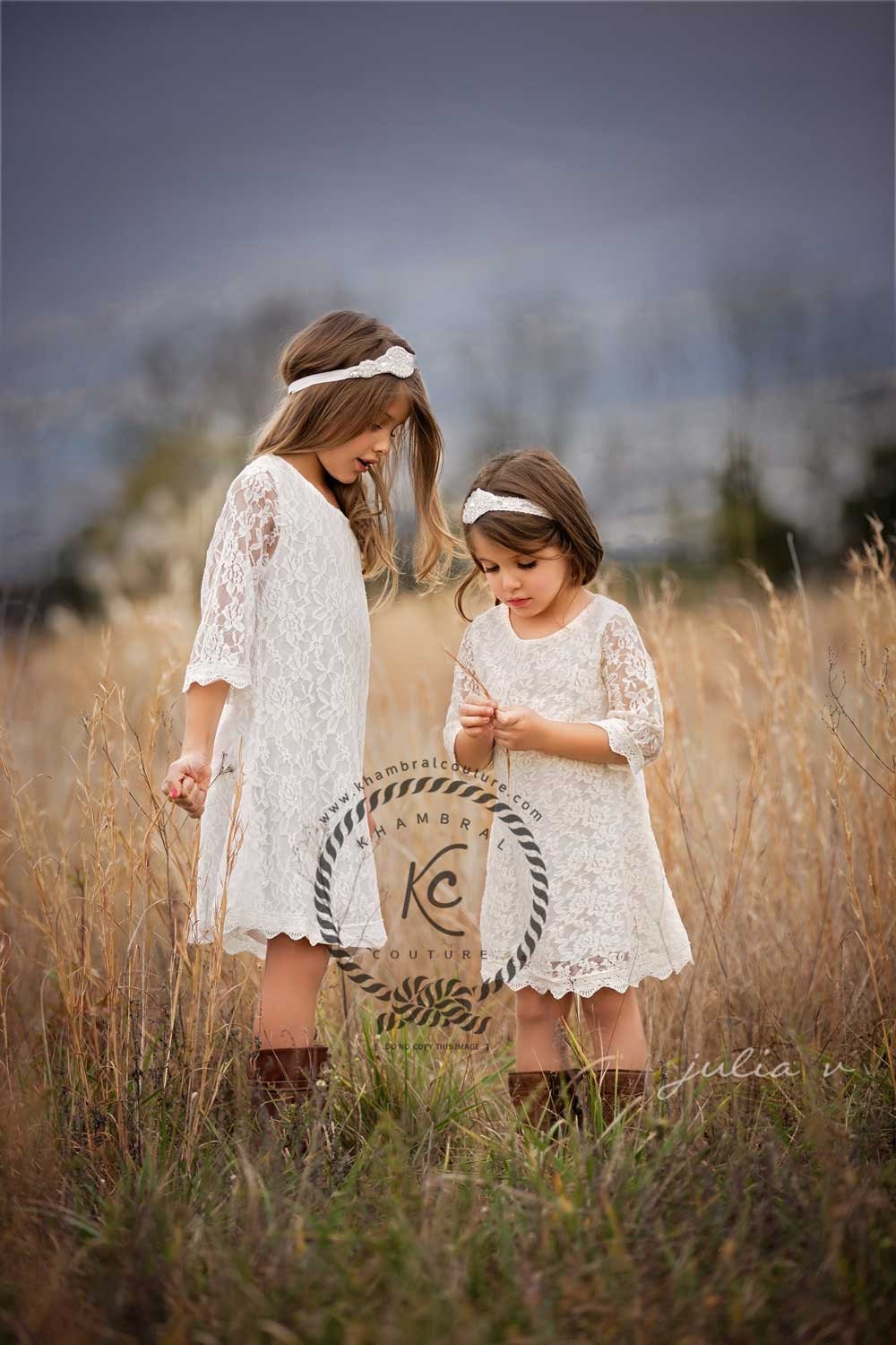 tiffany flower girl dresses