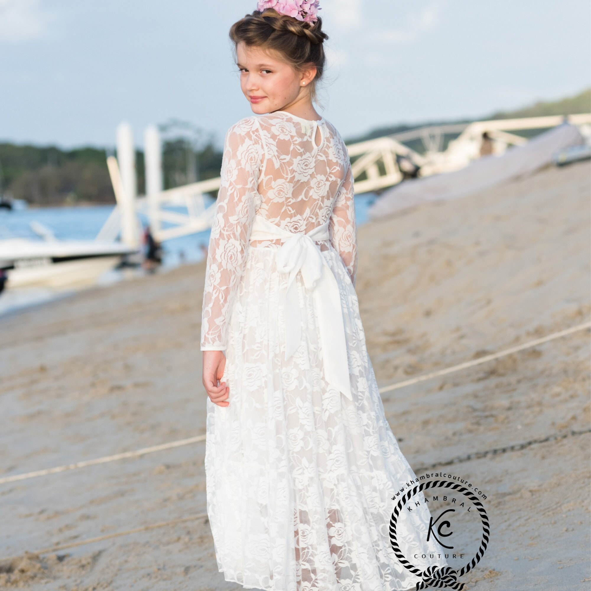 country bridesmaid dresses australia A-line Chiffon Off the Shoulder Ruffles Long Bridesmaid Dress with Sle –  BIZTUNNEL main image 0