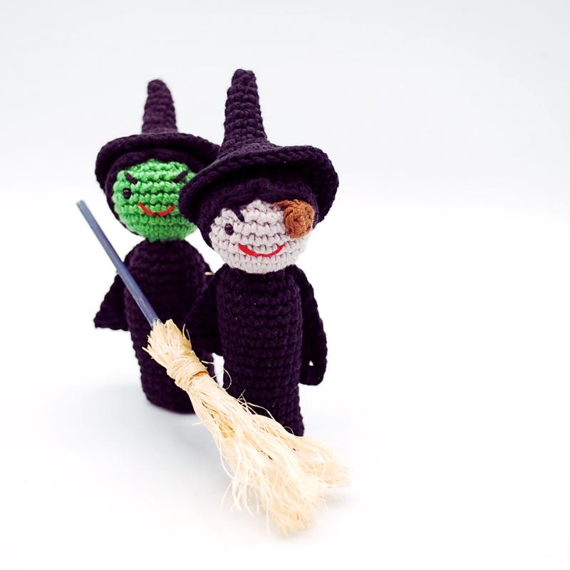 The Wizard of Oz Amigurumi Pattern. Crochet Finger Puppets: Glinda ...
