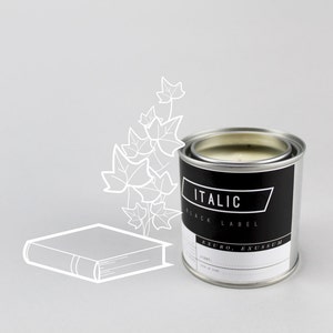 15 // Cambridge Half Pint 8oz Scented Soy Candle in Paint Can English Ivy, Bergamot, and Oak Moss image 1