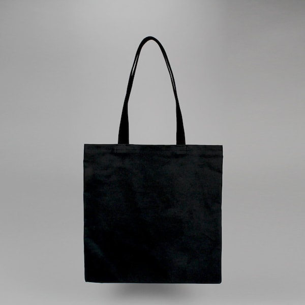 CANVAS TOTE 43 WHITE/BLACK DENIM