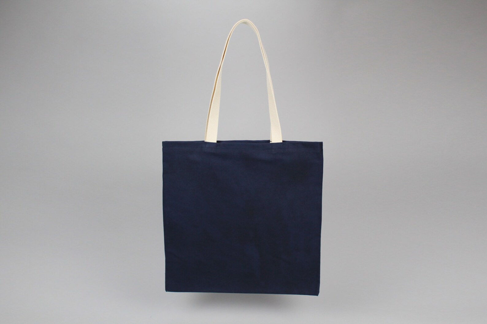 The Standard Tote // Navy Blue WAXED Canvas Tote Bag Etsy