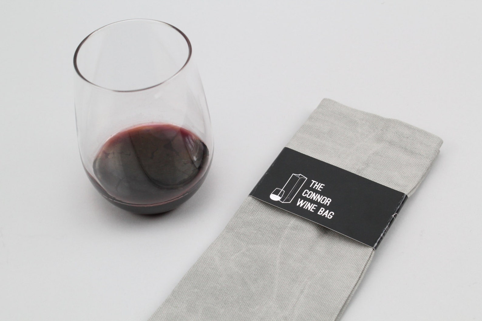 The Connor Wine Bag // TRIO of Waxed Canvas Wine Totes Etsy
