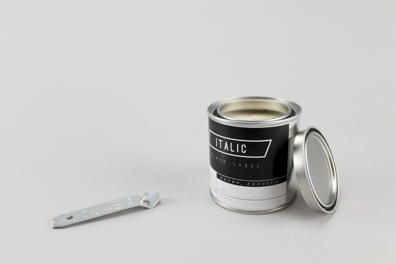 15 // Cambridge Half Pint 8oz Scented Soy Candle in Paint Can English Ivy, Bergamot, and Oak Moss image 2