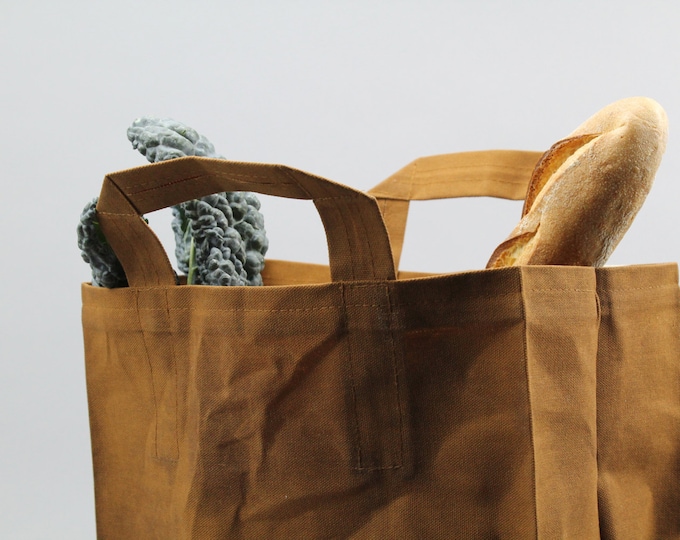 Caramel Fabric Shopping Bag