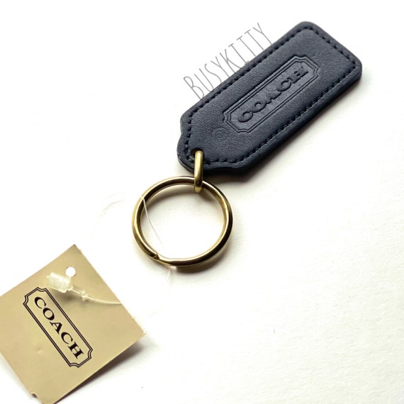 NWT Vintage Coach Logo Key Fob in Navy Blue Style No. 7202 - Etsy NWT Vintage Coach Logo Key Fob in Navy Blue Style No. 7202 - Etsy