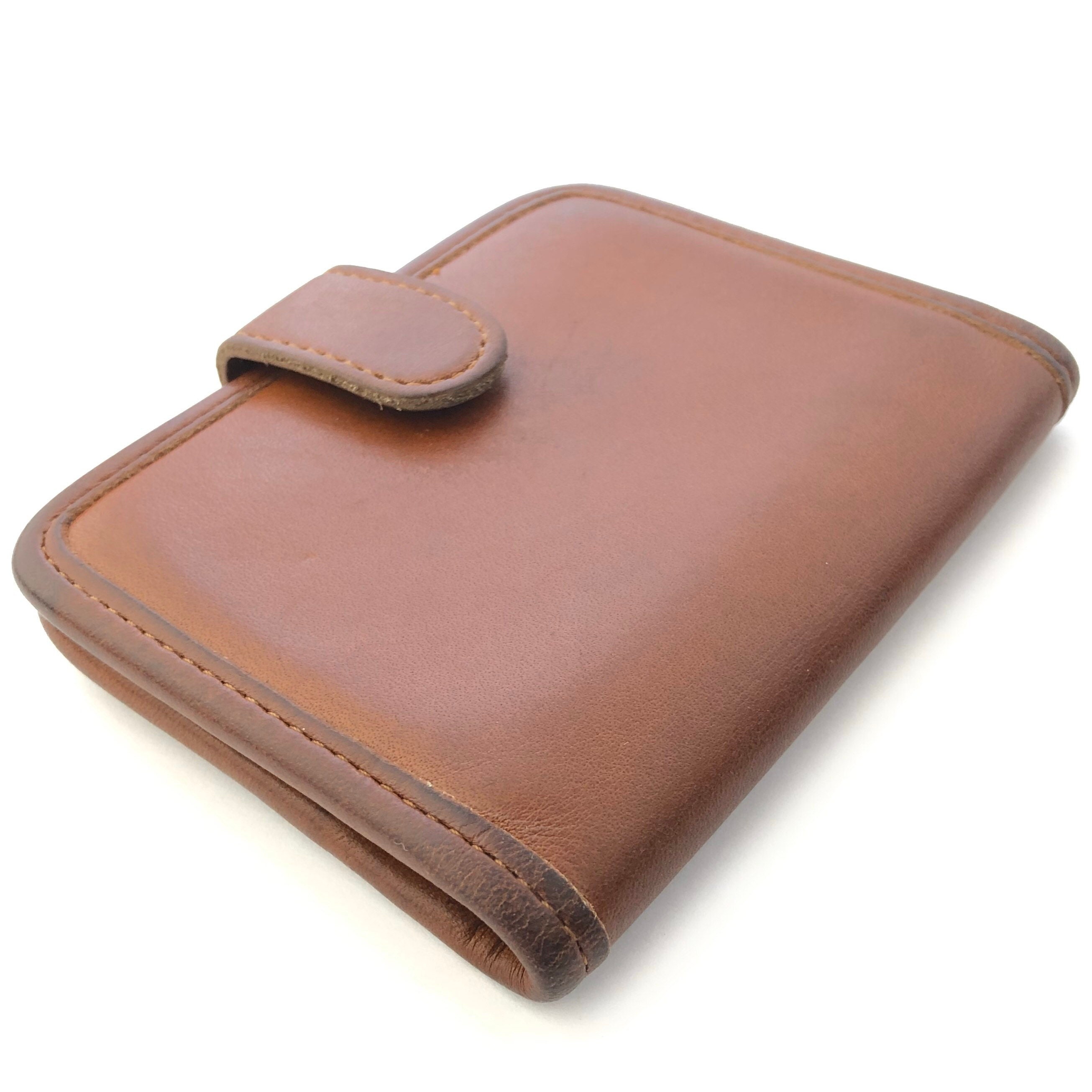 Coach british tan best sale wallet