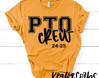 PTO Crew 24-25 | Digital File | SVG