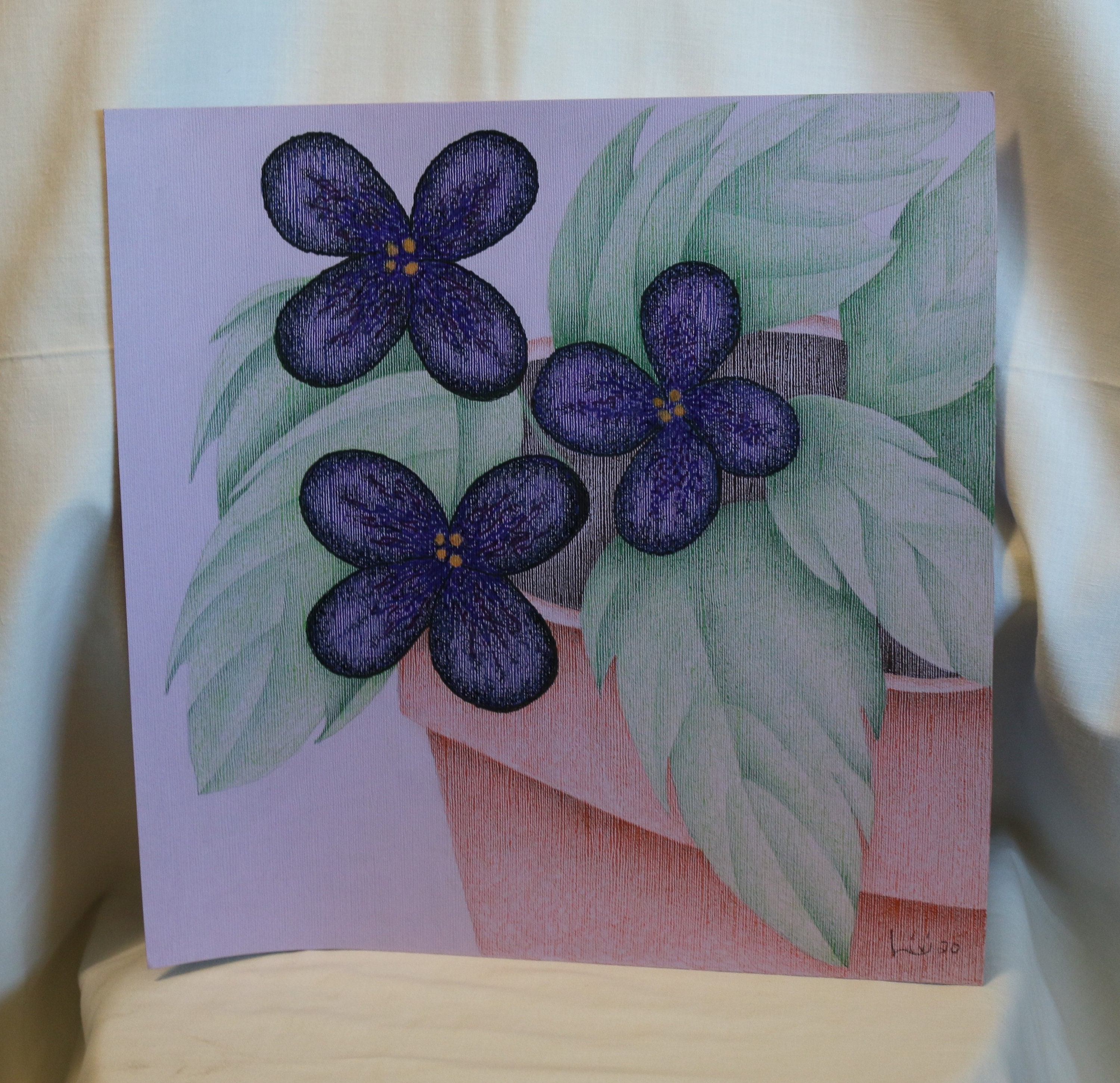 Dark Purple Colored Flowers