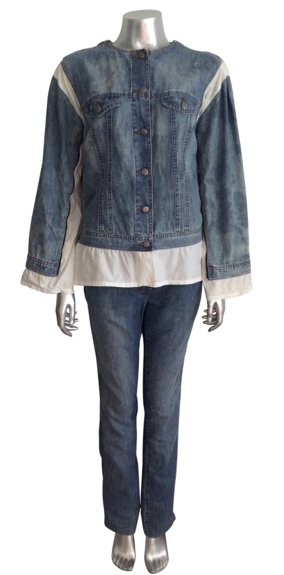 Vintage Jean Paul Gaultier Denim Jacket and Jeans