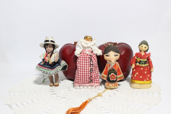 miniature antique dolls