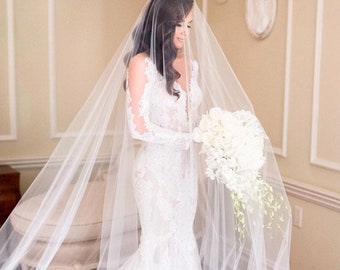 Cathedral Wedding Veil Etsy