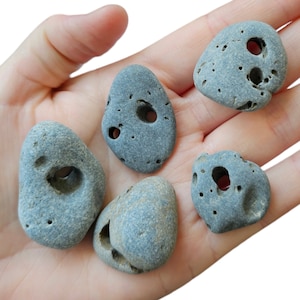 アイルランドのハグ石、魔女石、オーディン石 5 個セット