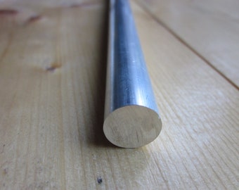 3/8" (.375) Aluminum Rod Round Bar, Alloy 6061-T6511