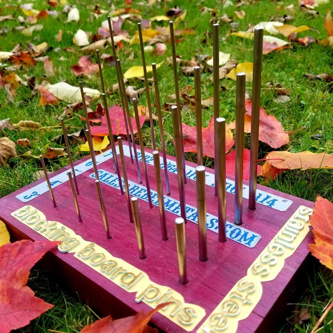 Blocking Board Pins, Stainless Steel, Crocheting, Knitting, Blocker