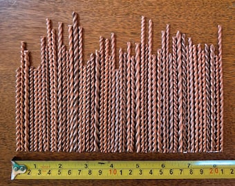 50 (fifty) Electroculture Copper Rods Copper Garden Stakes Electro 99.9% Pure