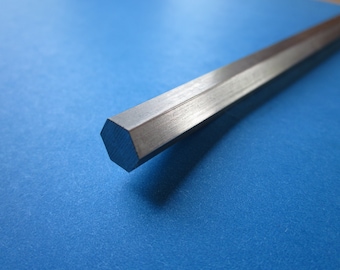 3/16" (.1875) x 36" Stainless Hexagonal Bar, Alloy 303 Hex