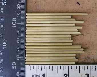 1/8" (0.125) Brass Round Rod, Grade 360, Pins, Knife Making, Crafts, DIY