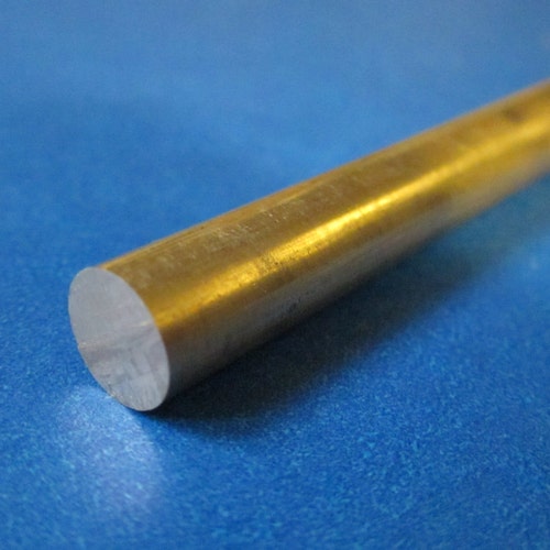 1/2 .5 Brass Round Rod Alloy 360 Free Machining Etsy