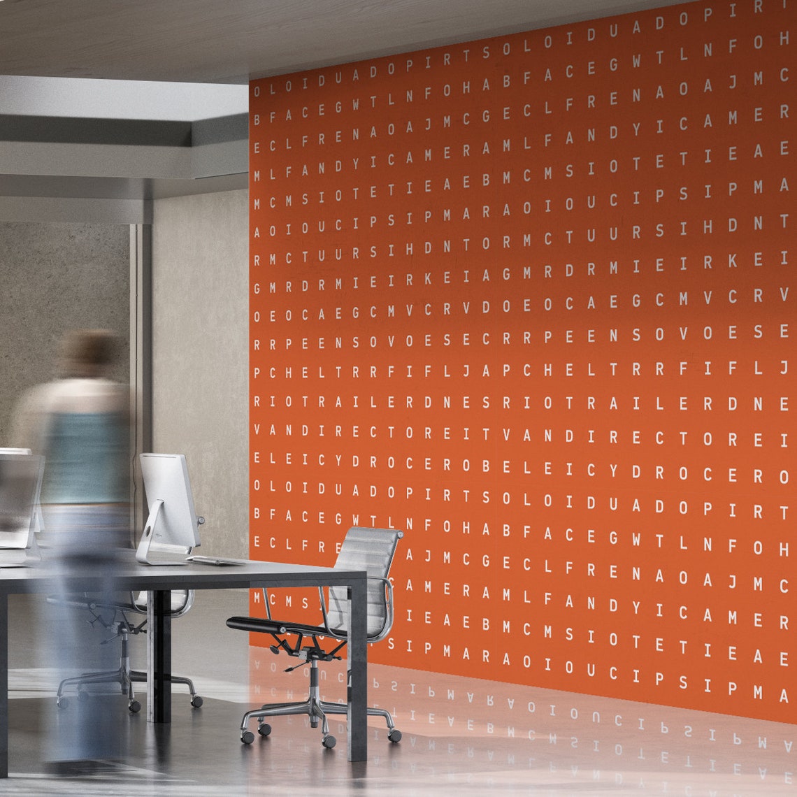 Personalised Word Search Wallpaper Your Choice of Words and | Etsy