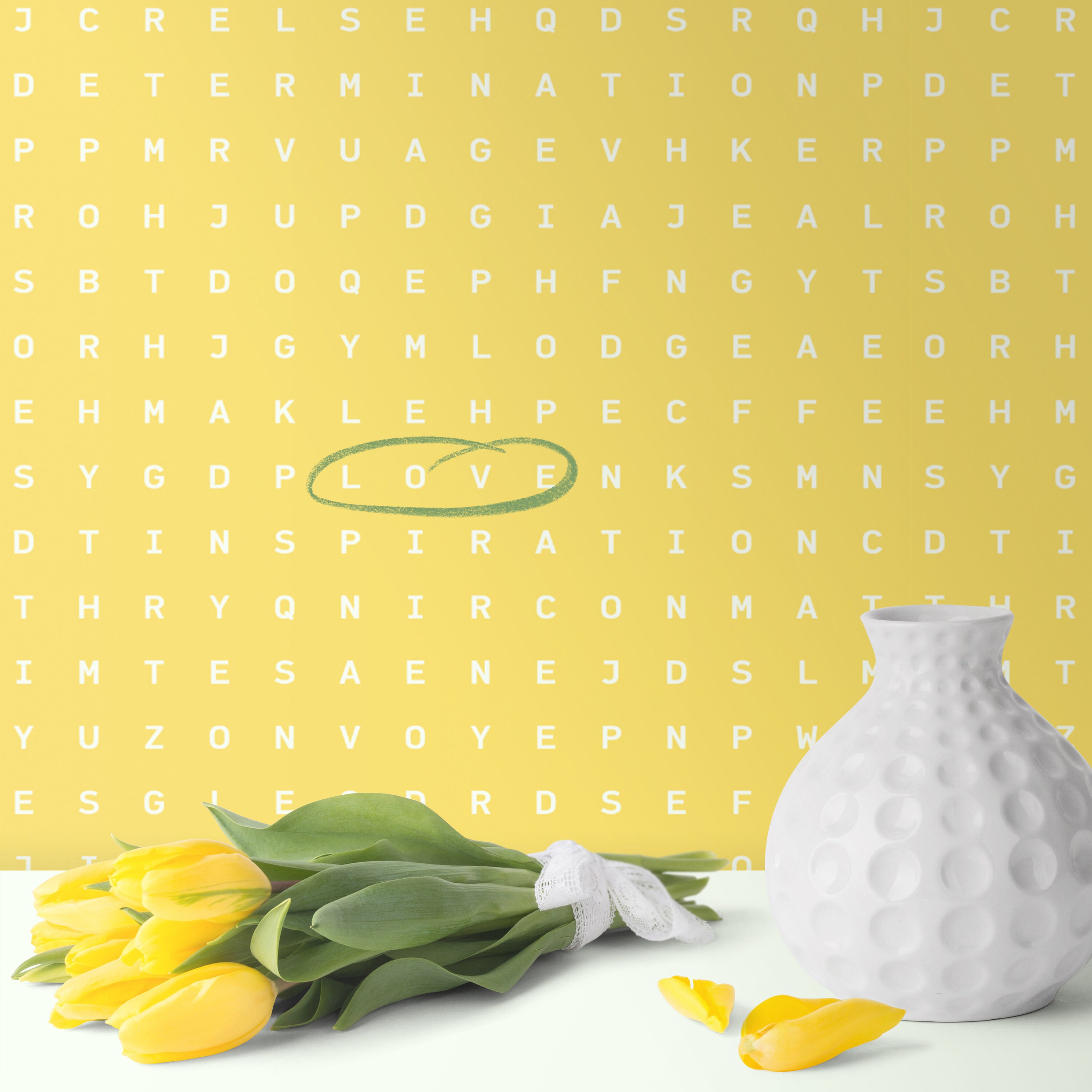 Personalised Word Search Wallpaper Your Choice of Words and | Etsy